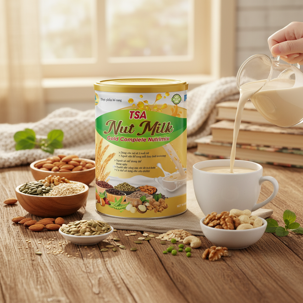 Công Dụng Nổi Bật Của Sữa Hạt Gold Organic Complete Nutrimix TSA - Dinh Dưỡng Thực Vật Hoàn Chỉnh Bạn Nên Biết