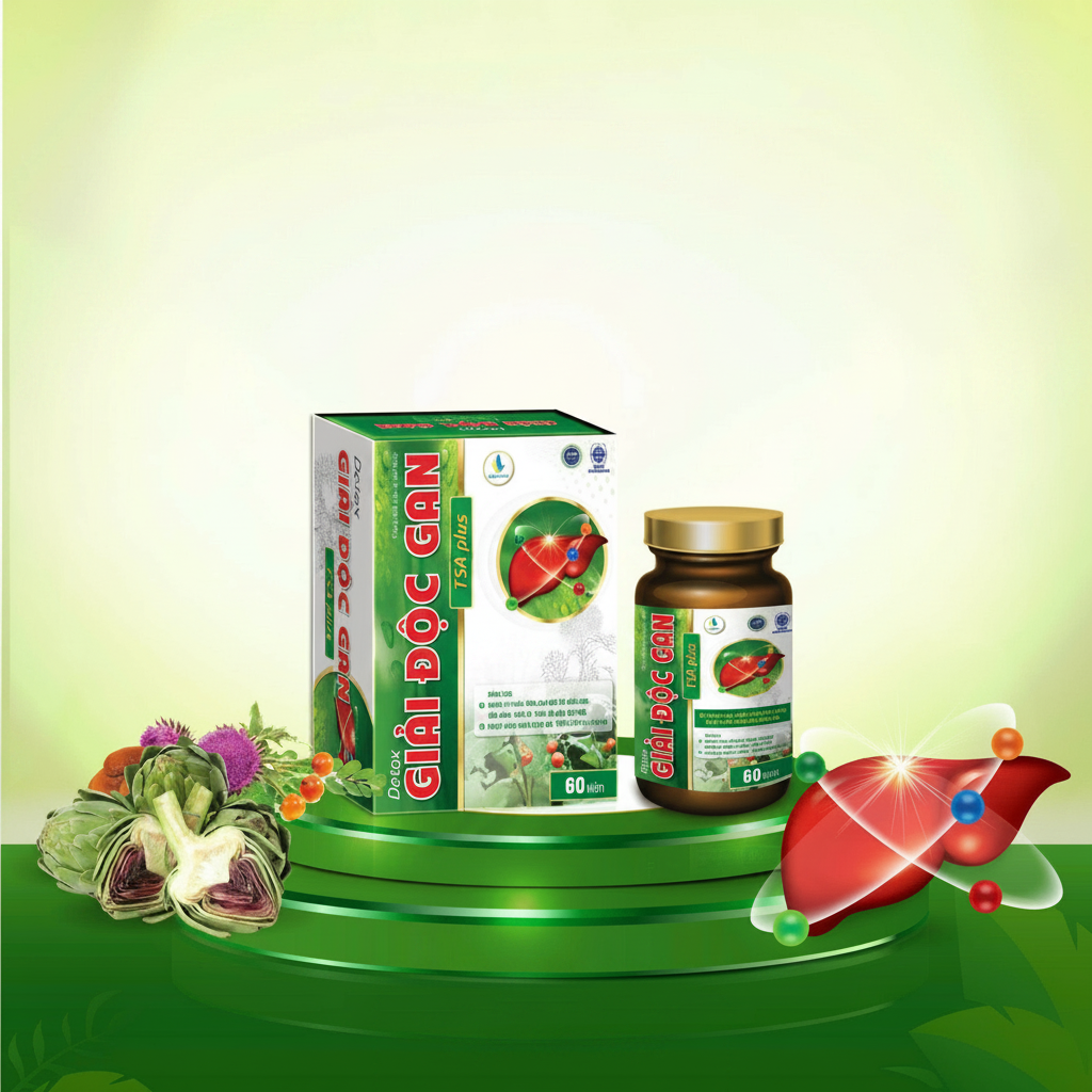 Chính Sách Tiêu Dùng và Công Dụng Thực Phẩm Bảo Vệ Sức Khỏe DETOX GIẢI ĐỘC GAN TSA PLUS