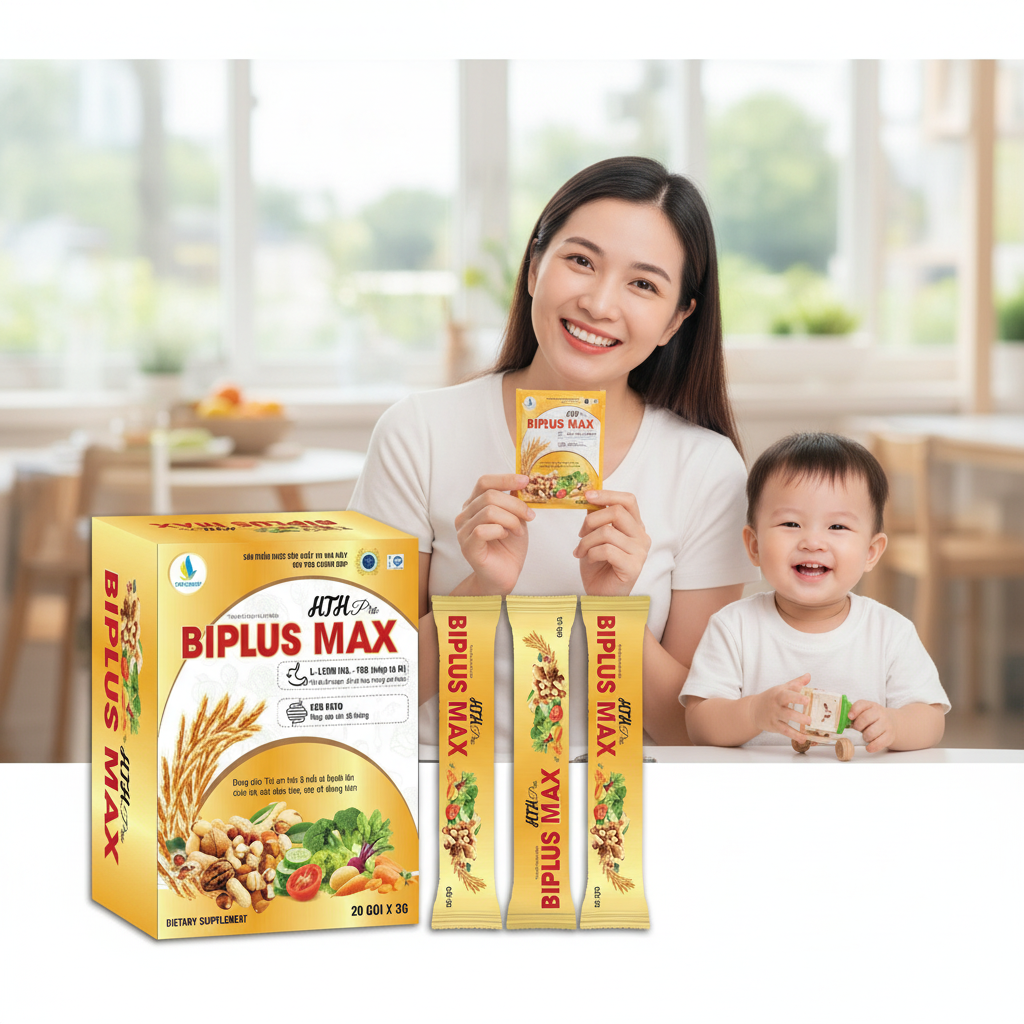 Hướng dẫn sử dụng Thực phẩm bảo vệ sức khỏe HTHPro BIPLUS MAX hiệu quả
