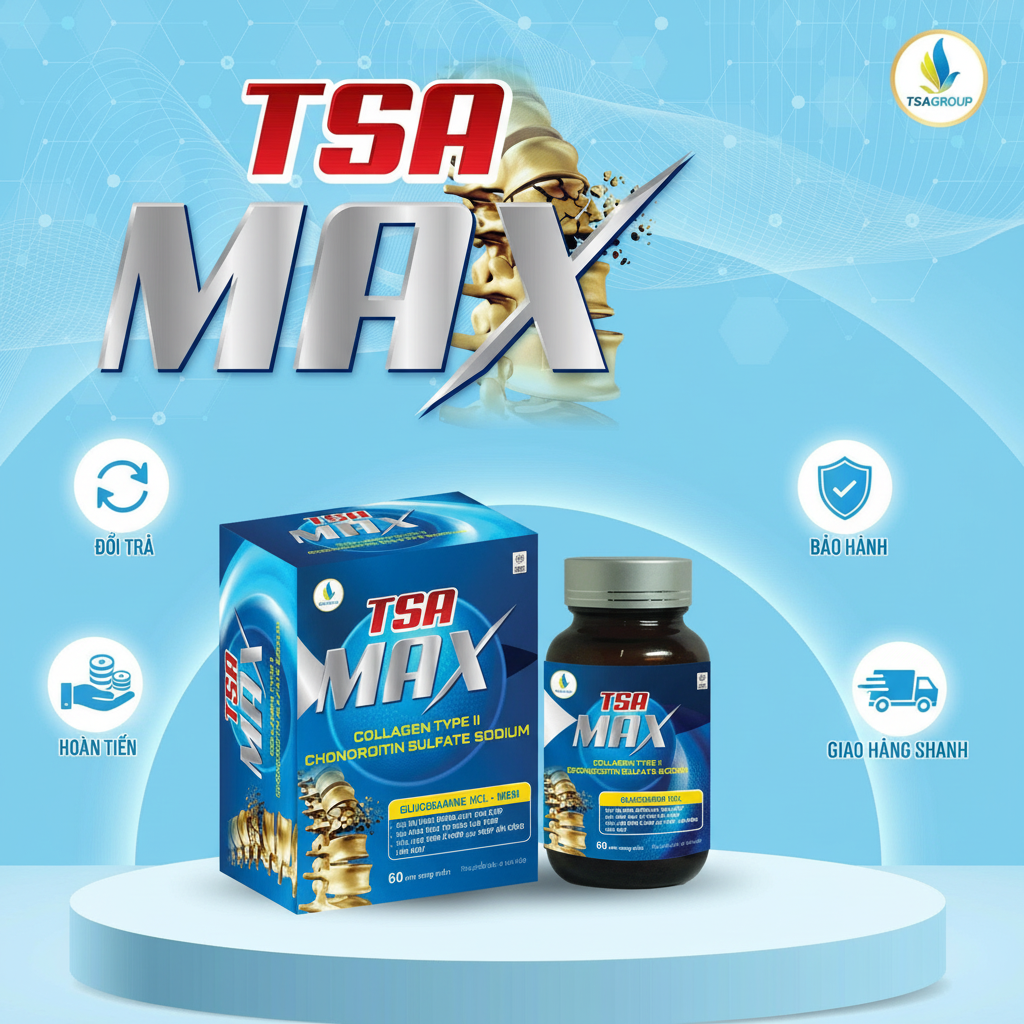 Khám Phá Chính Sách Tiêu Dùng và Lợi Ích Của TSA MAX Cho Sức Khỏe Xương Khớp