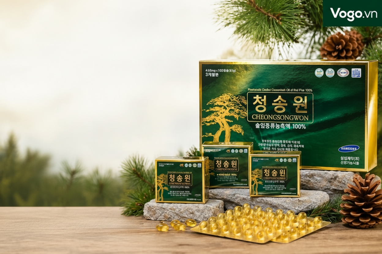 Chính Sách Tiêu Dùng và Lợi Ích Sức Khỏe Từ Tinh Dầu Thông Đỏ Cheong Song Won Nhập Khẩu Hàn Quốc